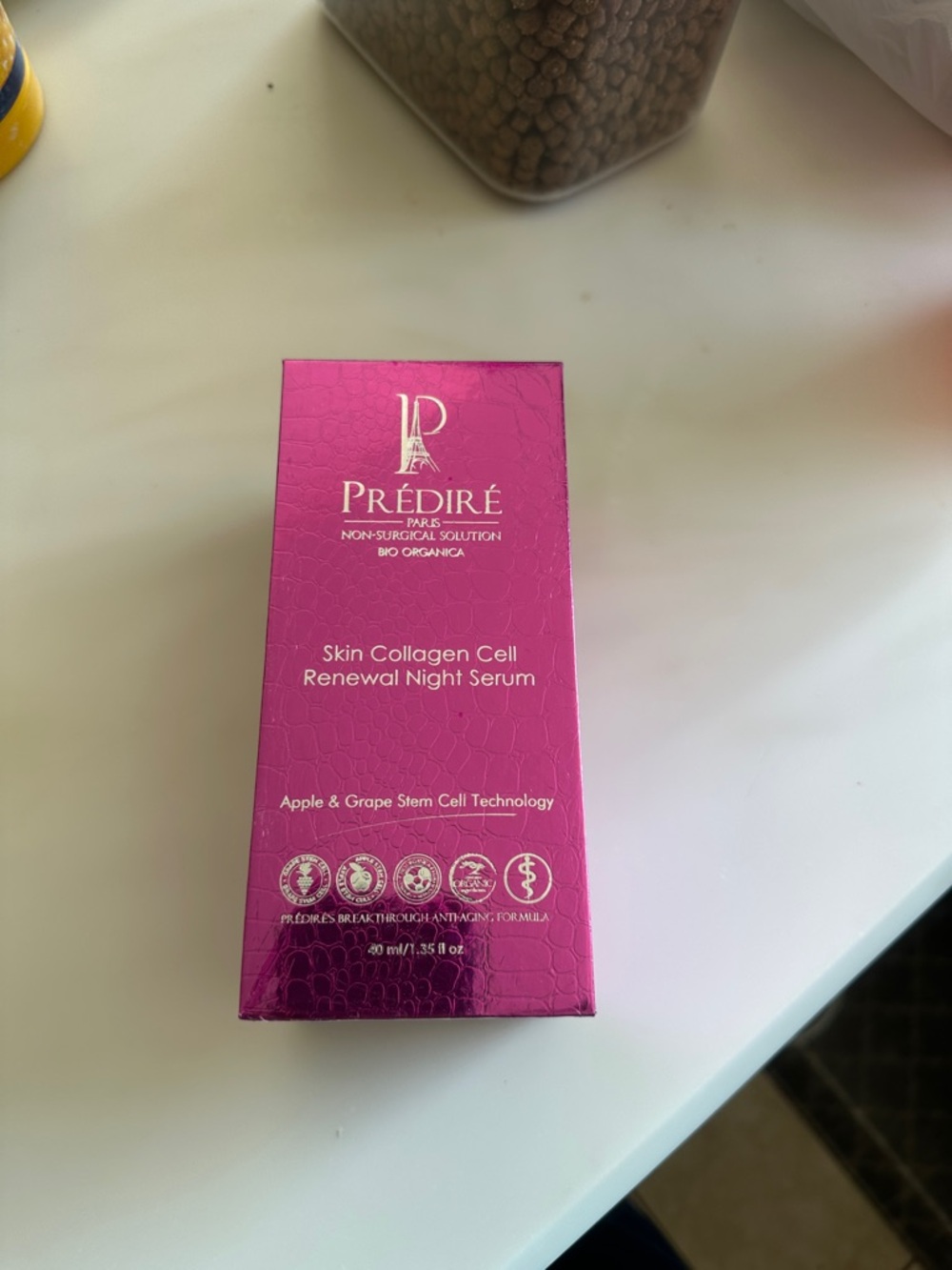 Prédiré Skin Collagen Cell Renewal Night Serum — Pink